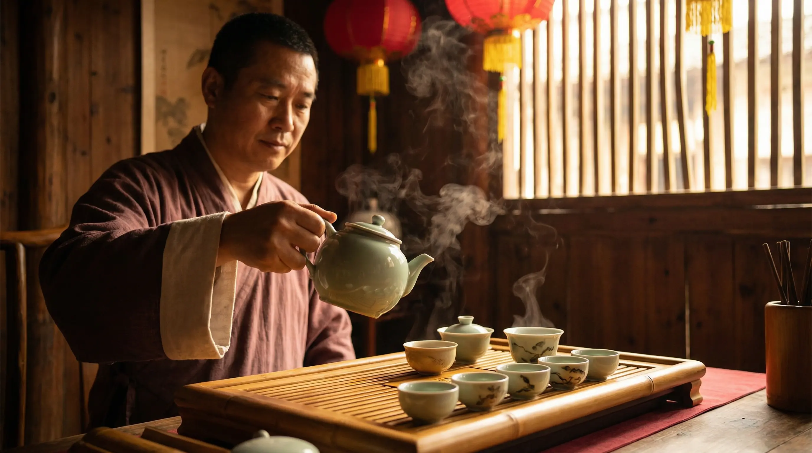 国产一线二线三线女装品牌 茶道文化纪录片封面